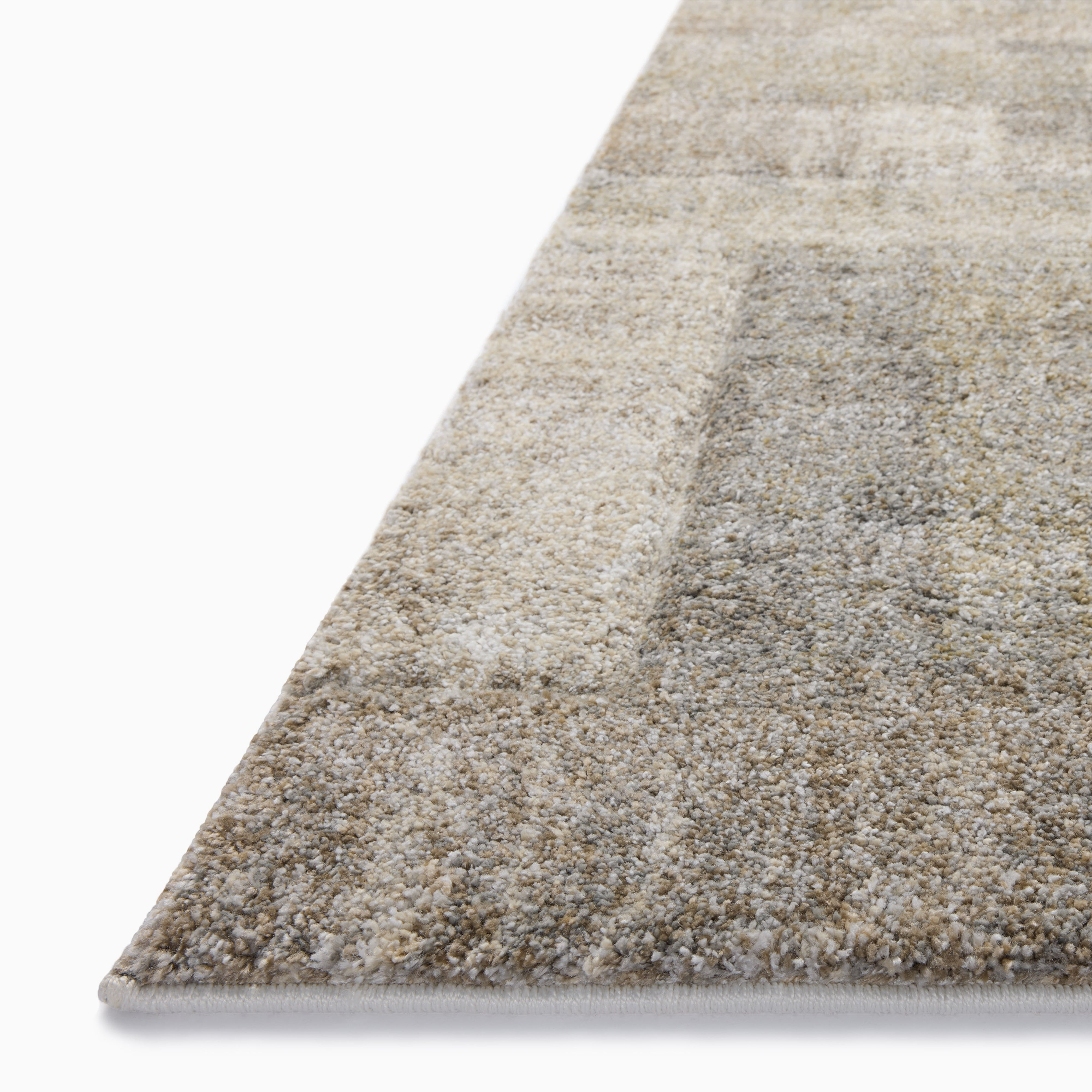 Broderick Polypropylene Pile Rug in Taupe / Stone