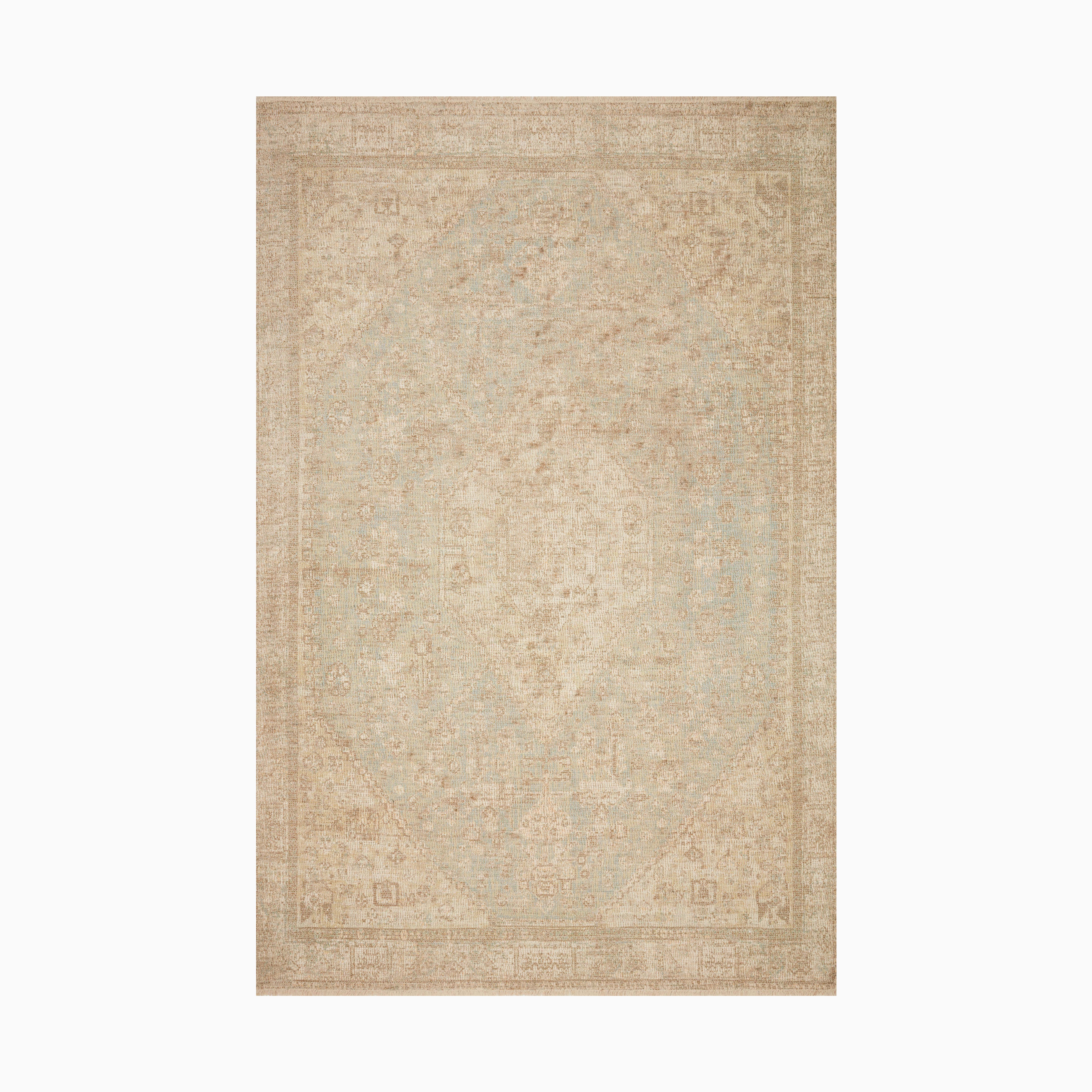 Marcela Cotten Blend Rug in Sky / Sand