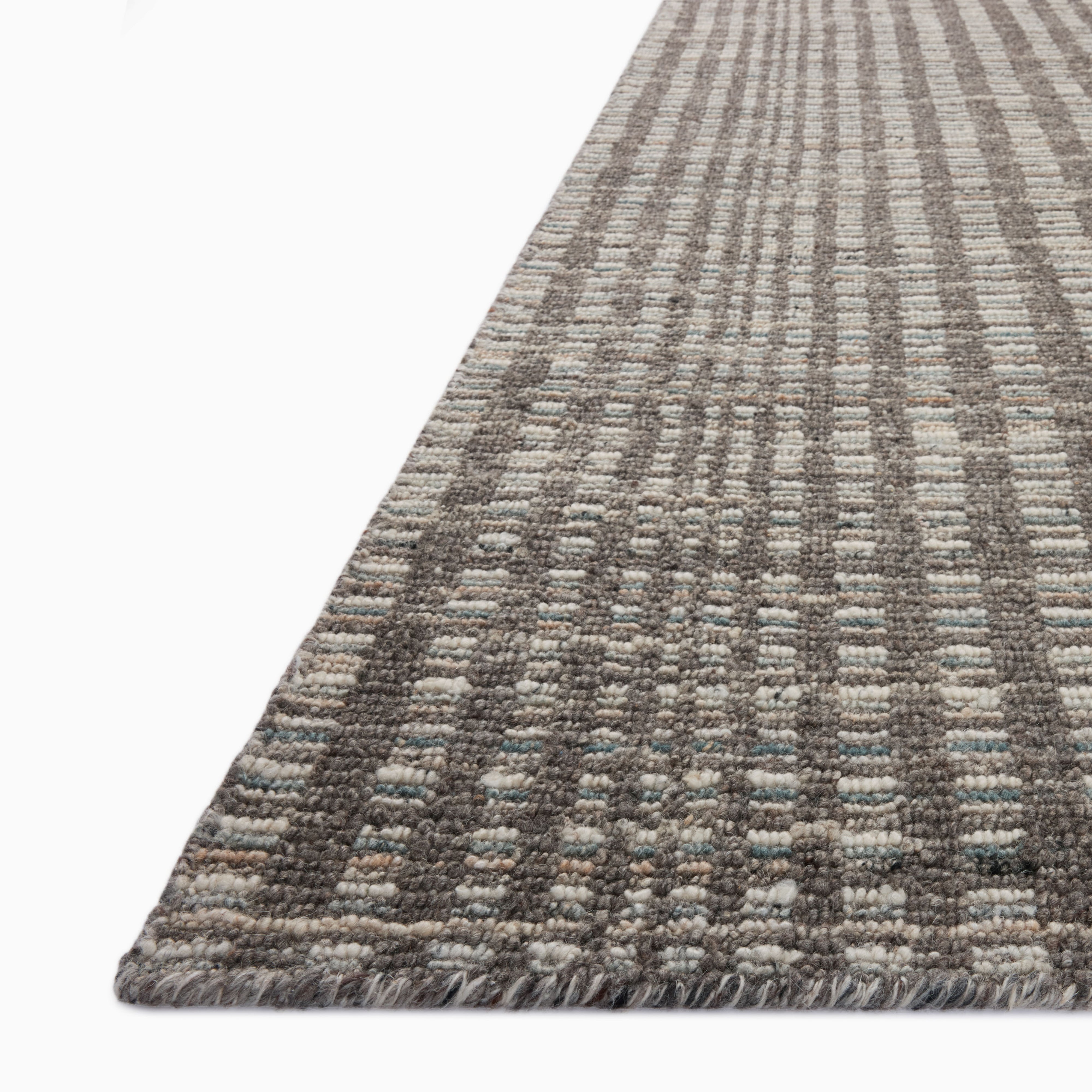 Davies Wool & Nylon Rug in Graphite / Fog