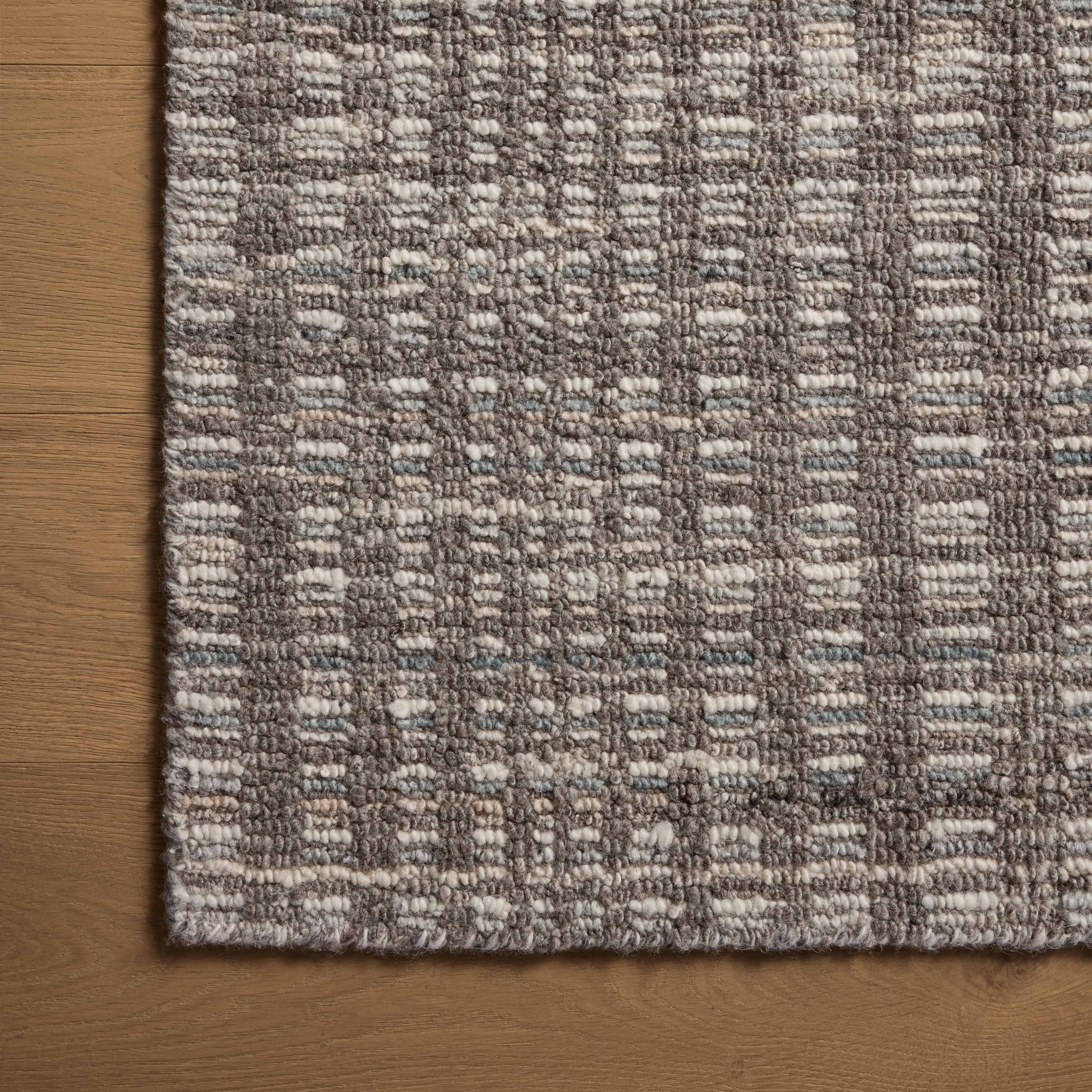 Davies Wool & Nylon Rug in Graphite / Fog