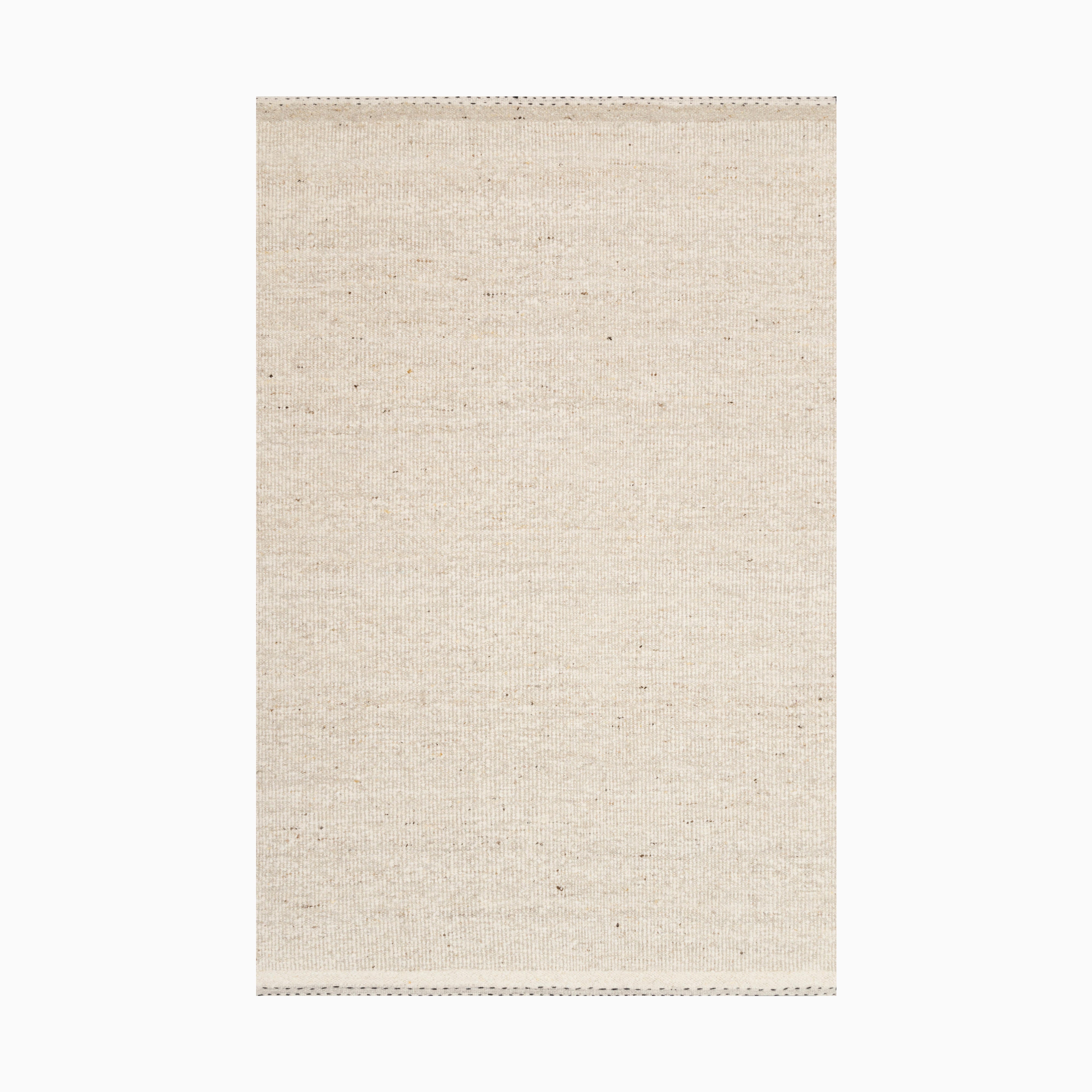 Everson Wool Blend Rug in Bone