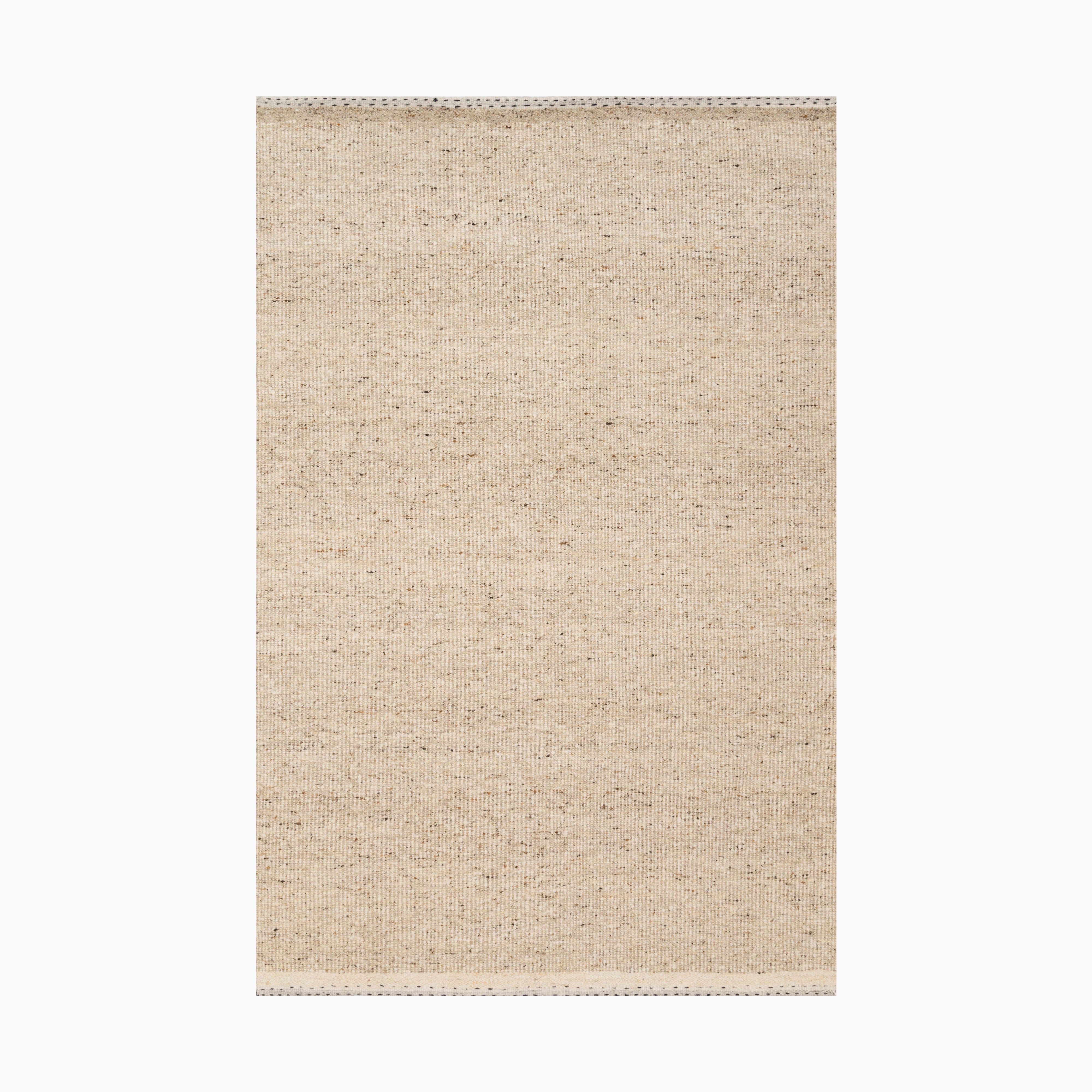 Everson Wool Blend Rug in Sand