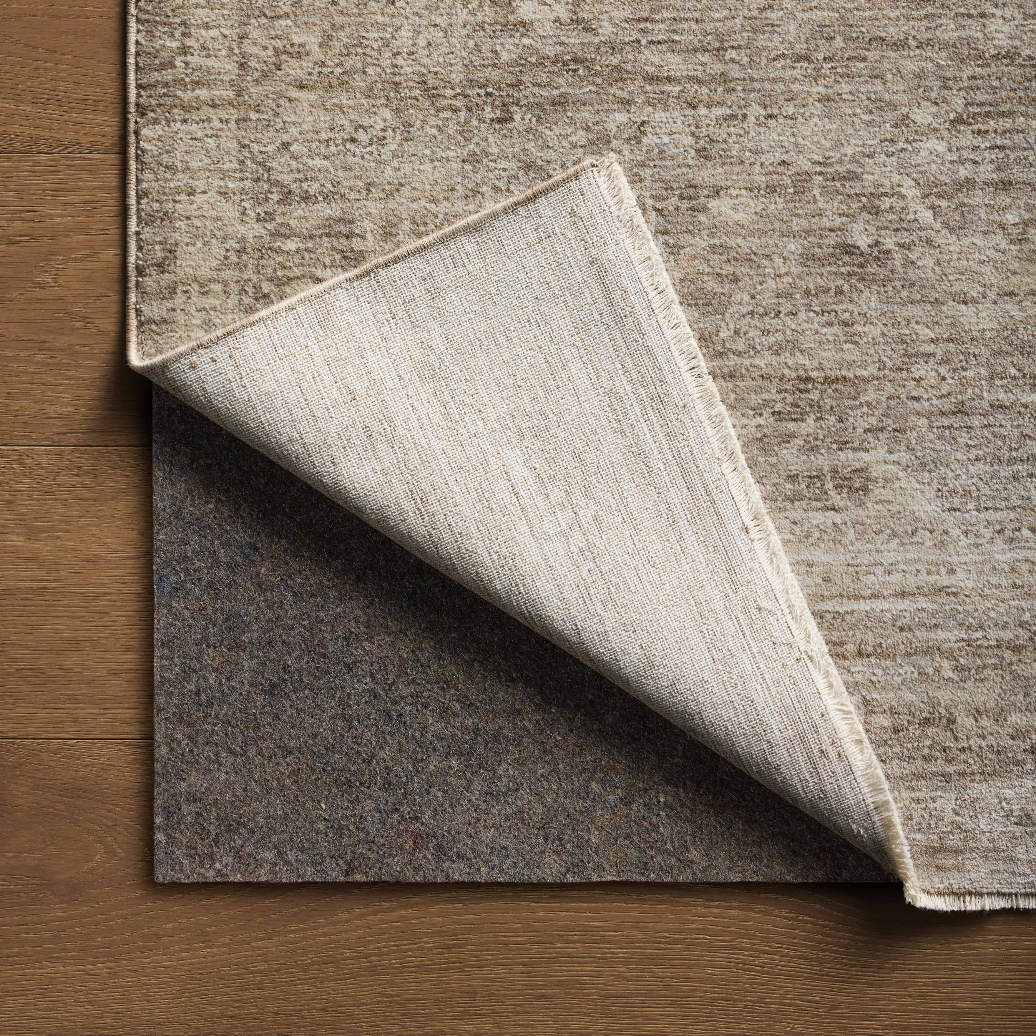 Haverford Polyester Pile Rug in Bronze / Oat