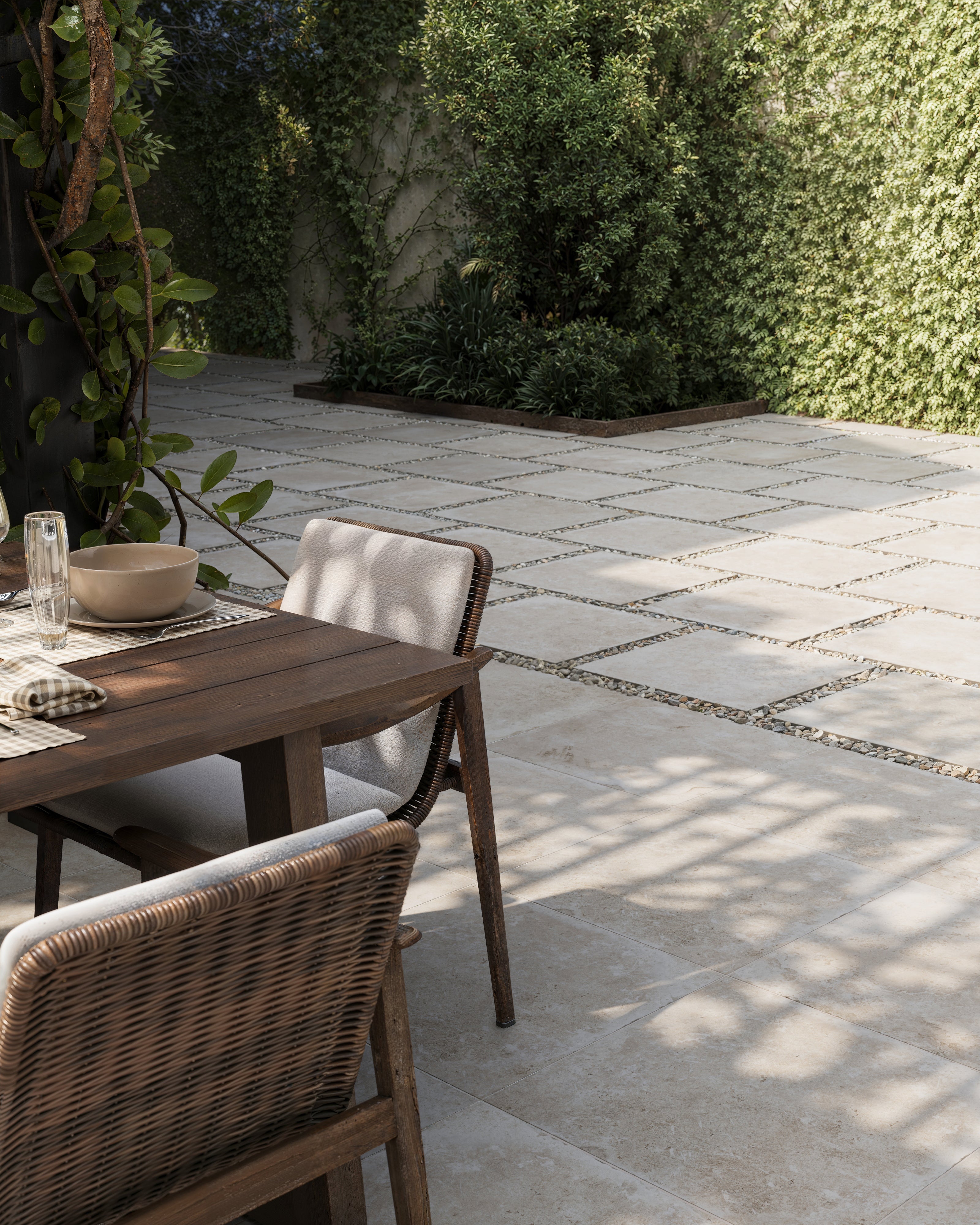 Bowden 24x24 Grip Porcelain 2cm Paver in Oat