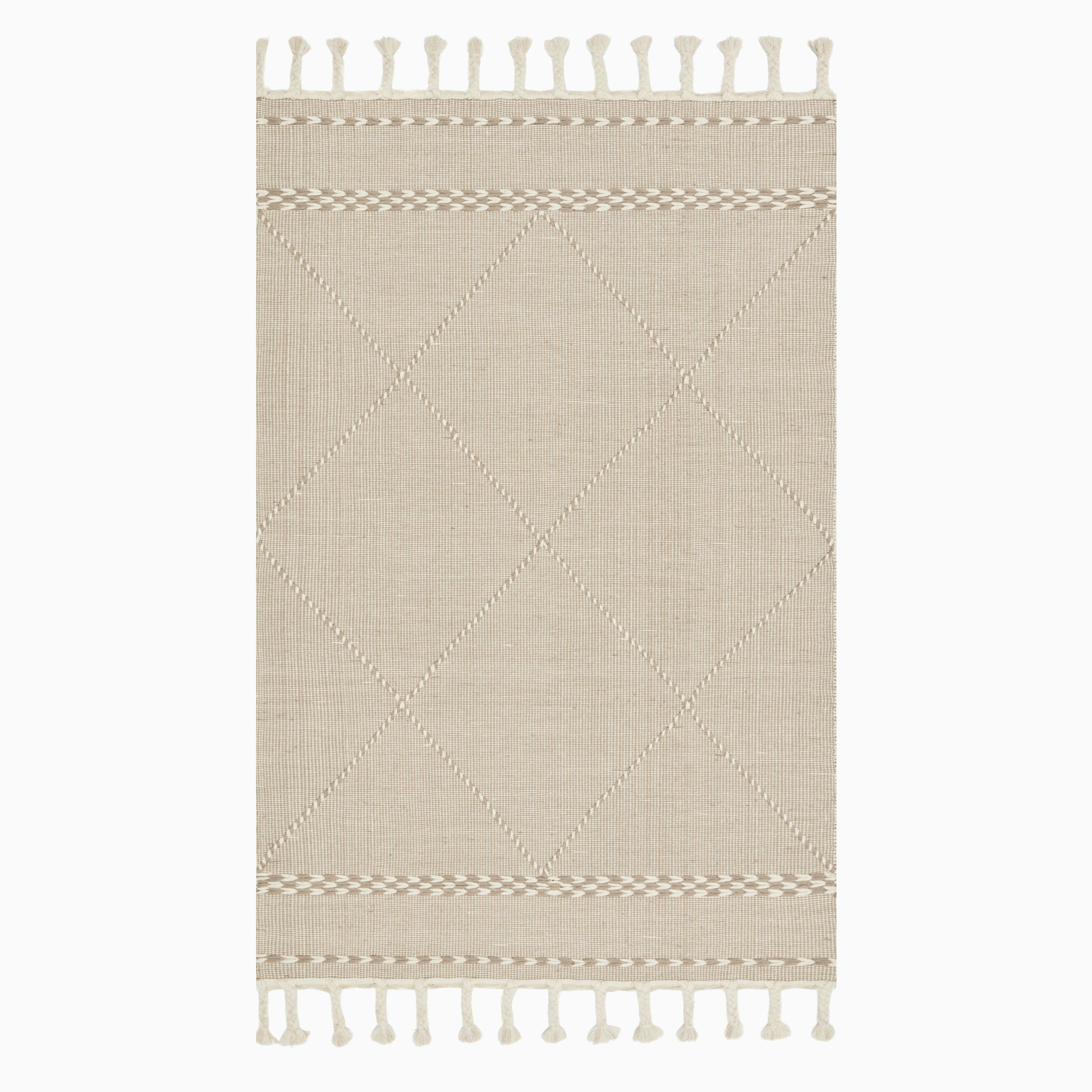 Lafferty Wool Blend Rug in Natural