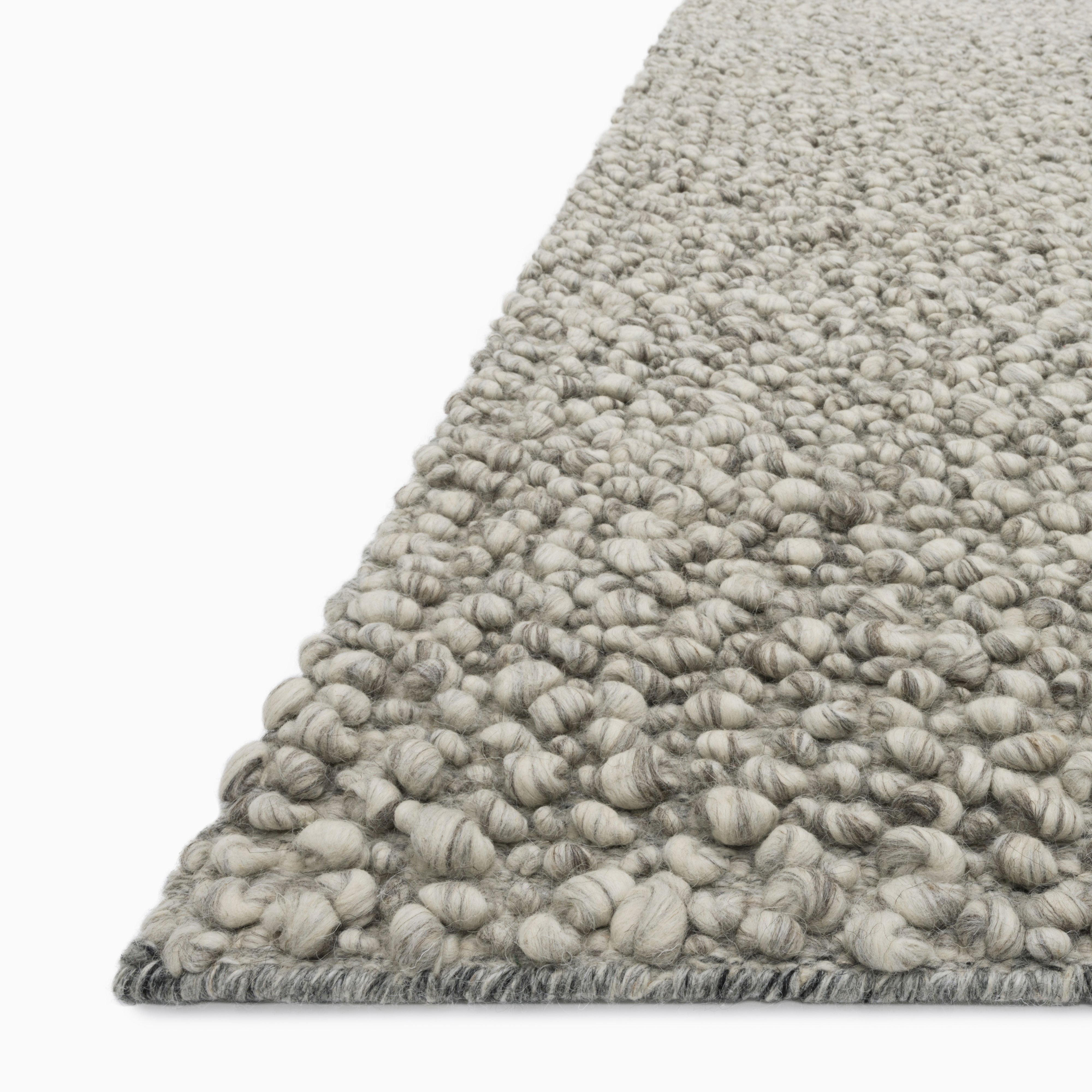 Leticia Wool Blend Rug in Ash