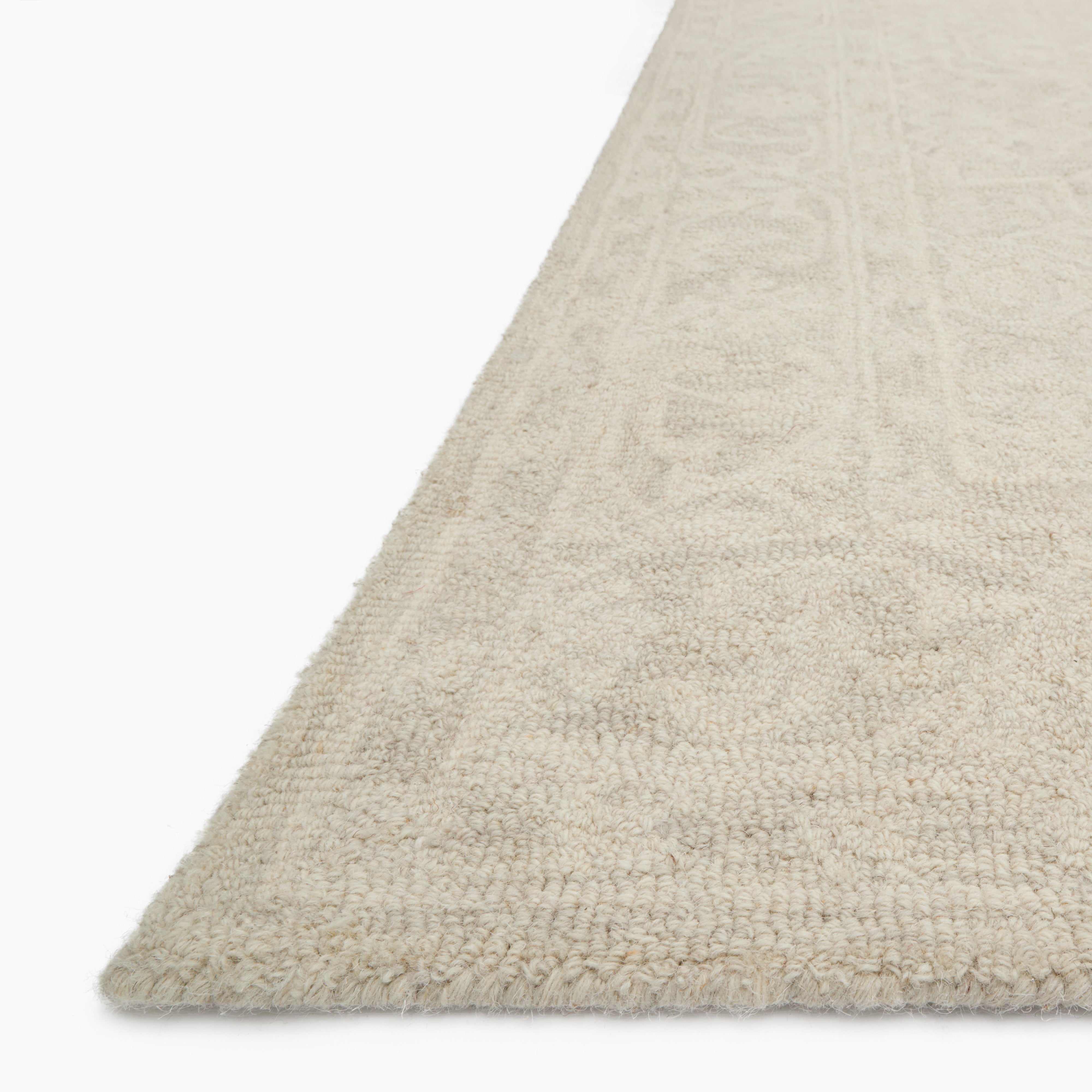 Mallory Wool Pile Rug in Cream