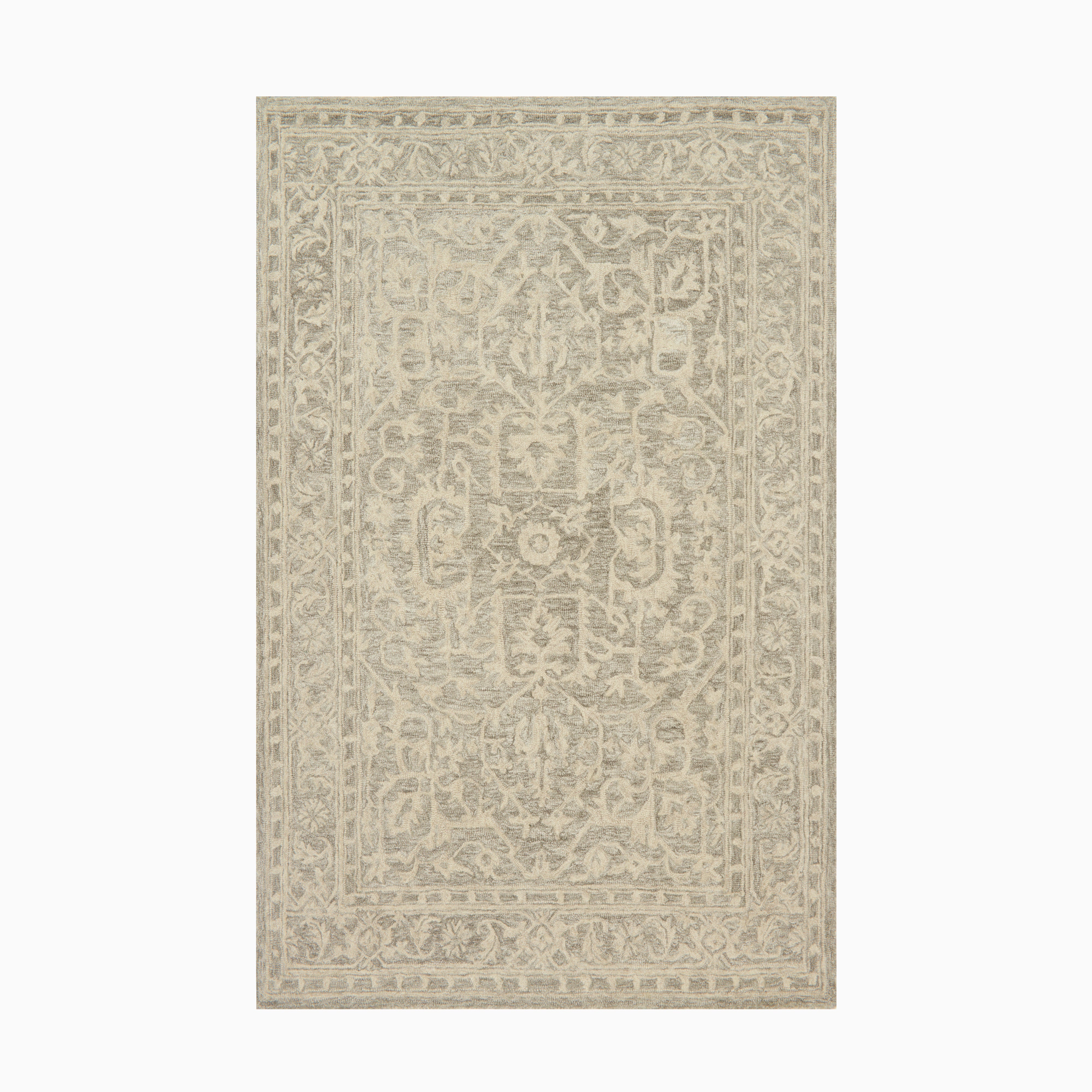 Mallory Wool Pile Rug in Khaki