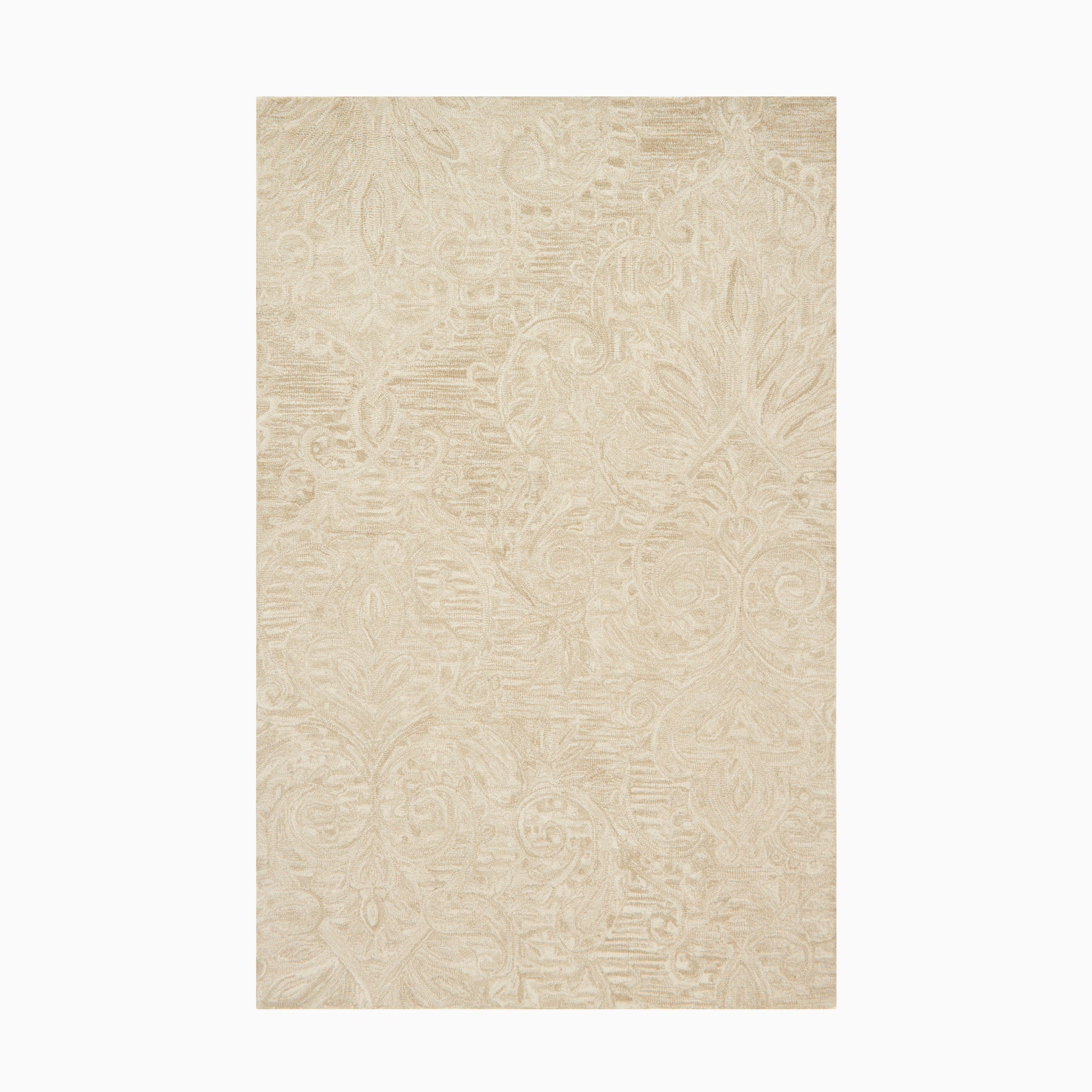 Mallory Wool Pile Rug in Natural