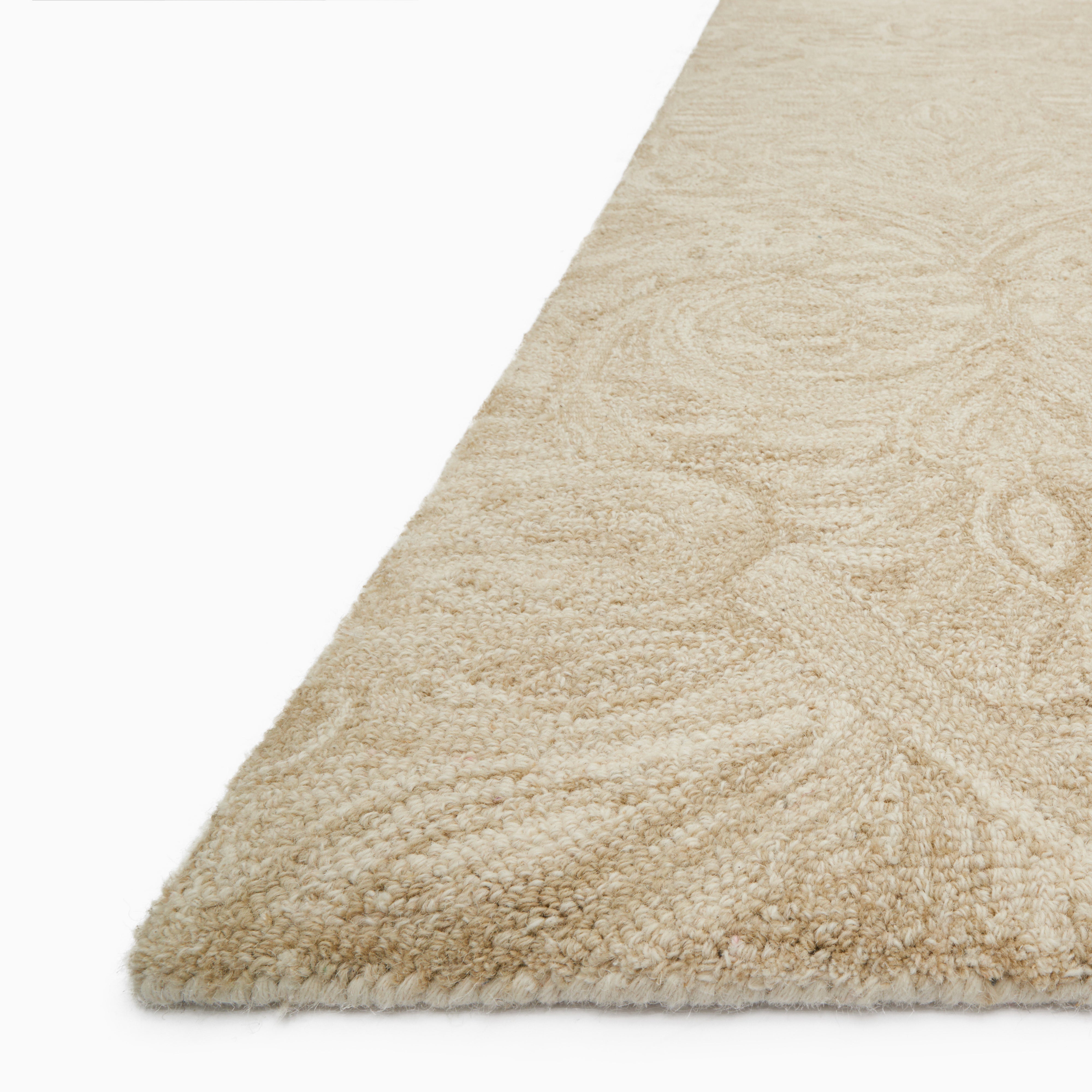 Mallory Wool Pile Rug in Natural