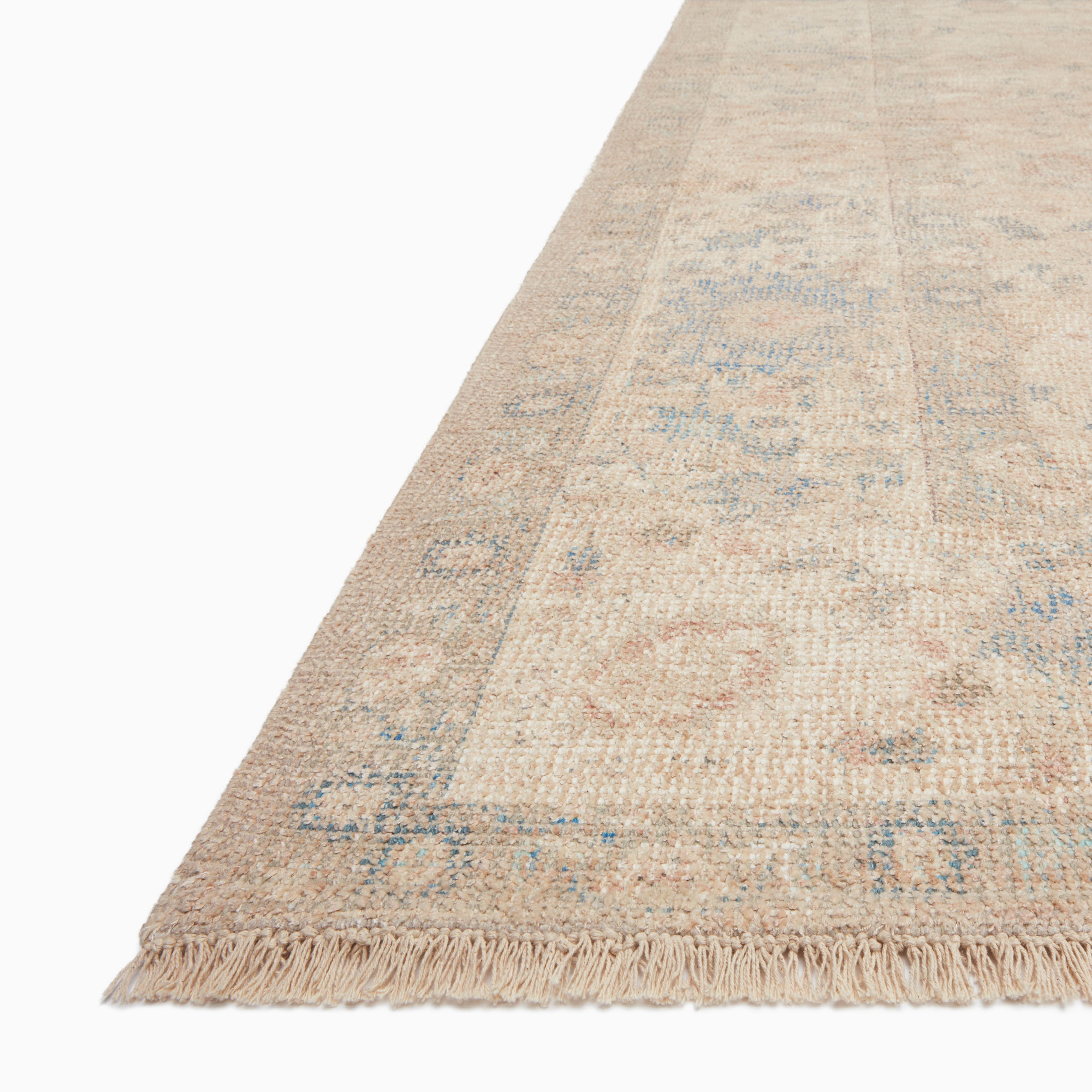 Marcela Cotten Blend Rug in Brick / Lake