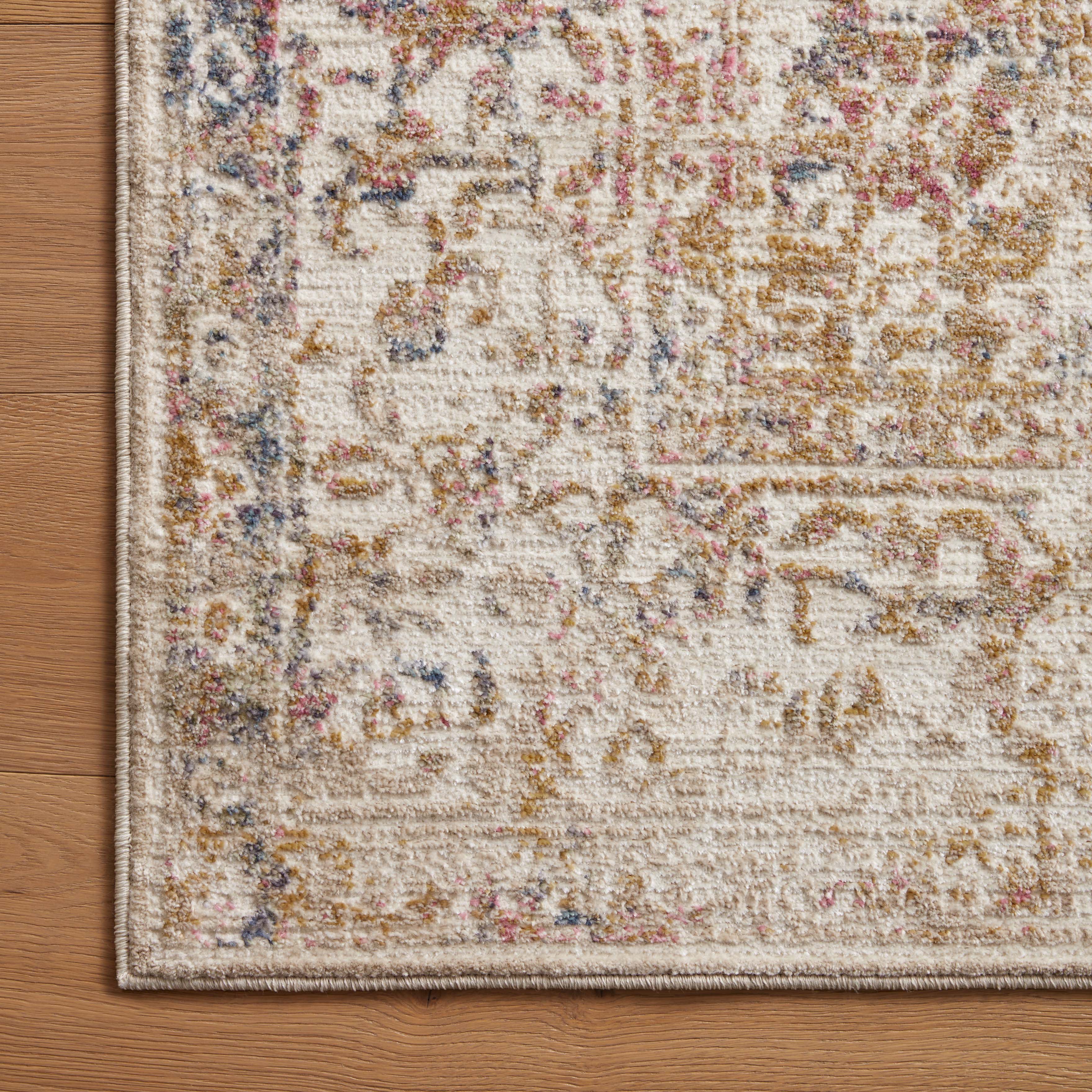 McGowan Polyester & Polypropylene Pile Rug in Cream / Desert