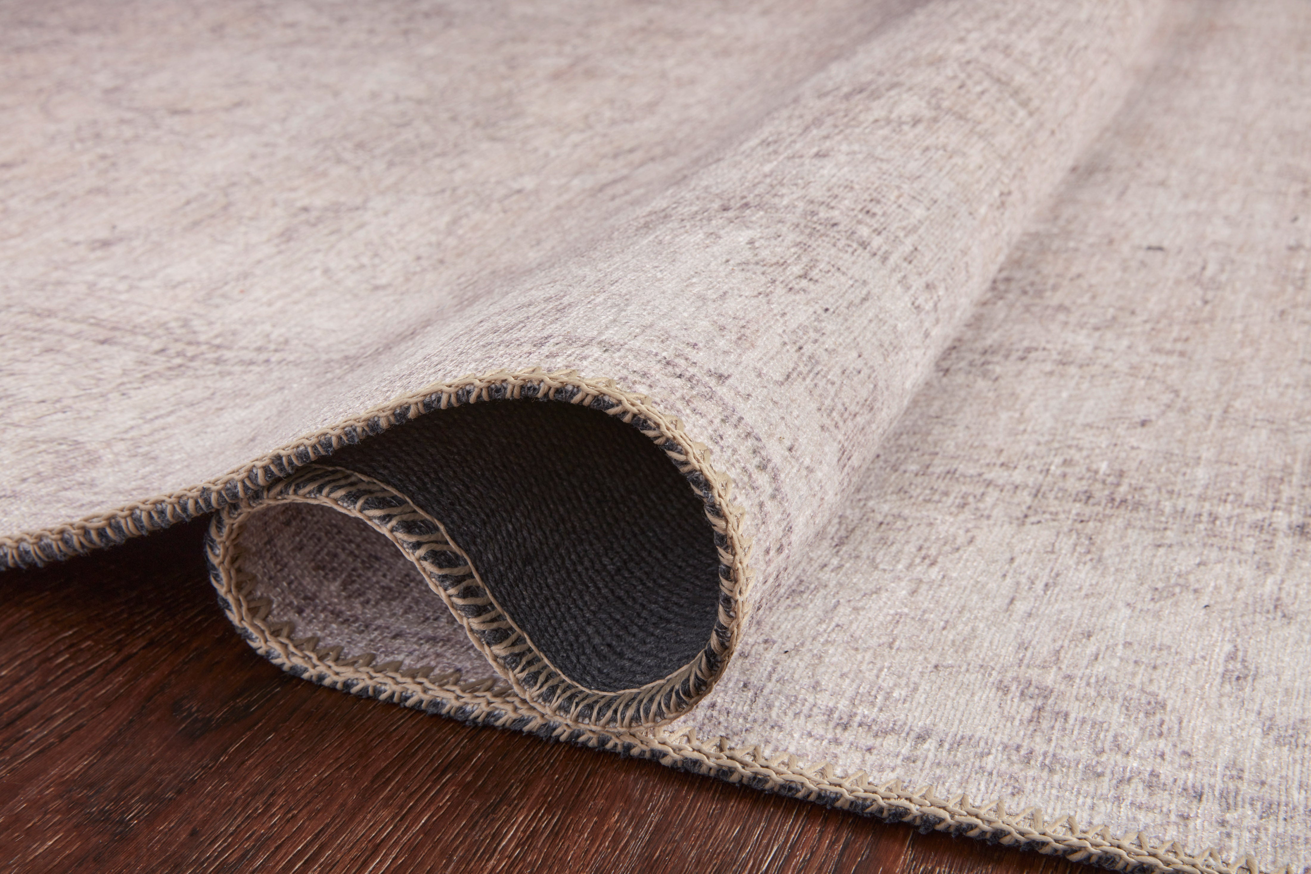 Pascal Polyester Face Rug in Taupe