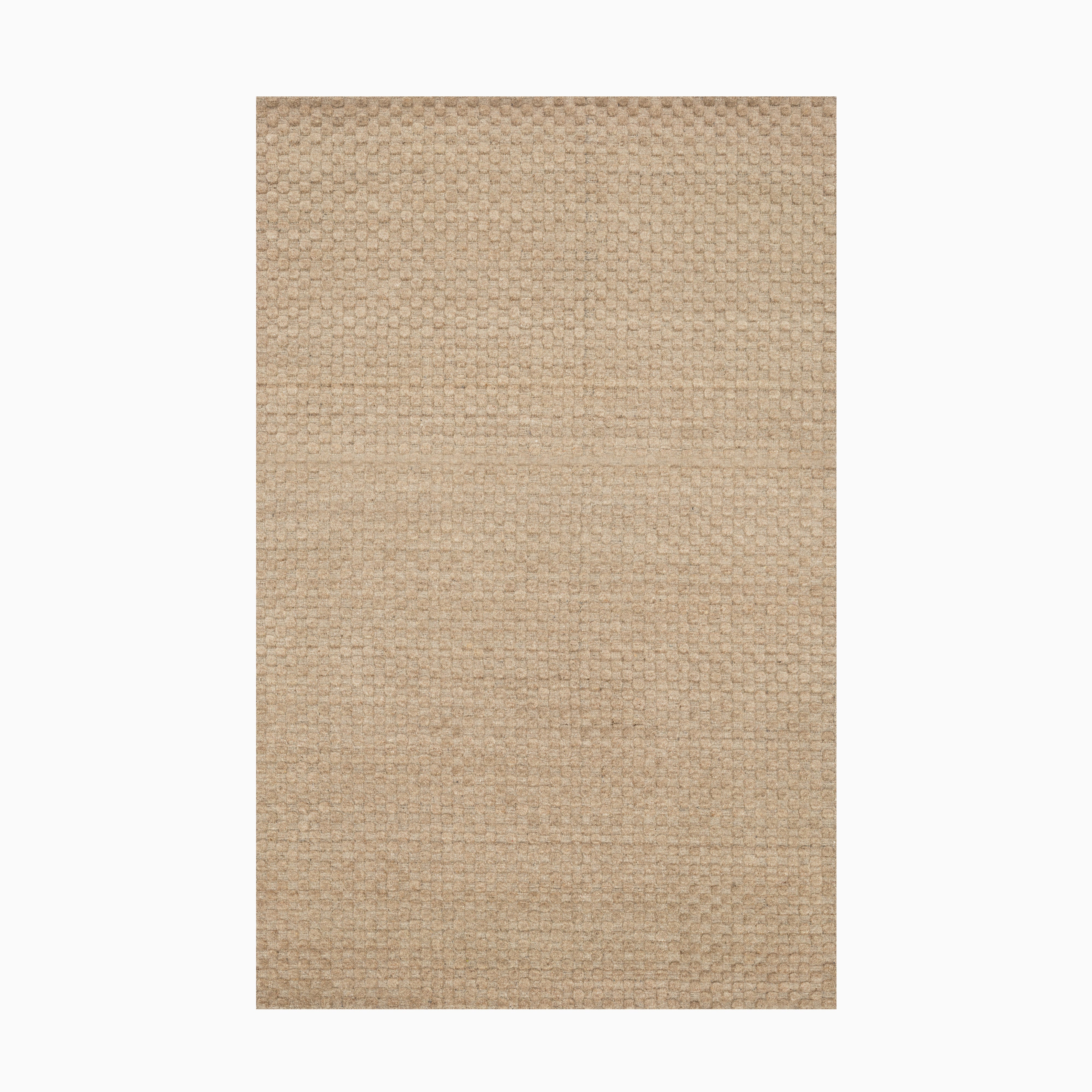 Quinton Wool Blend Rug in Canvas