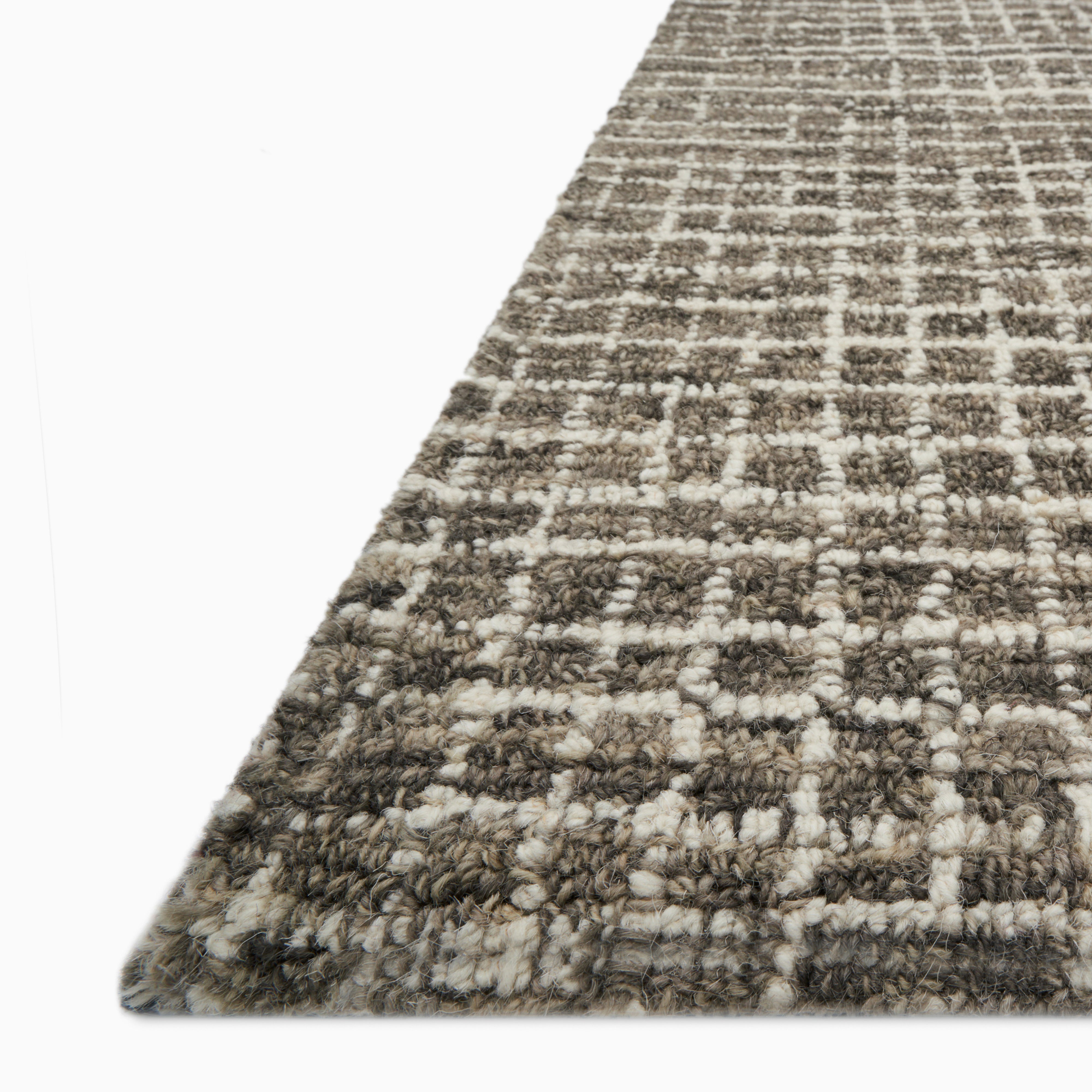 Sweeney Wool Pile Rug in Graphite