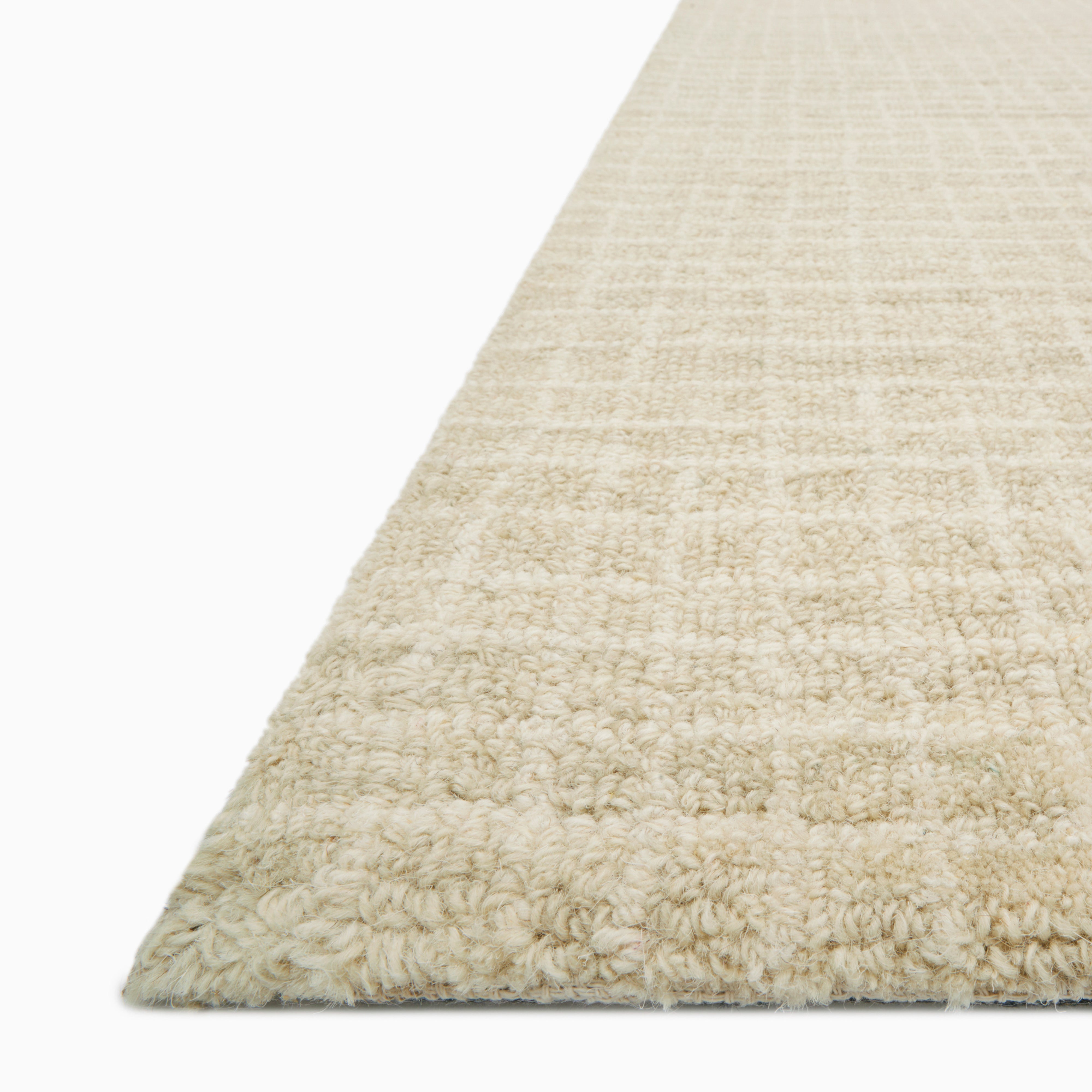 Sweeney Wool Pile Rug in Linen